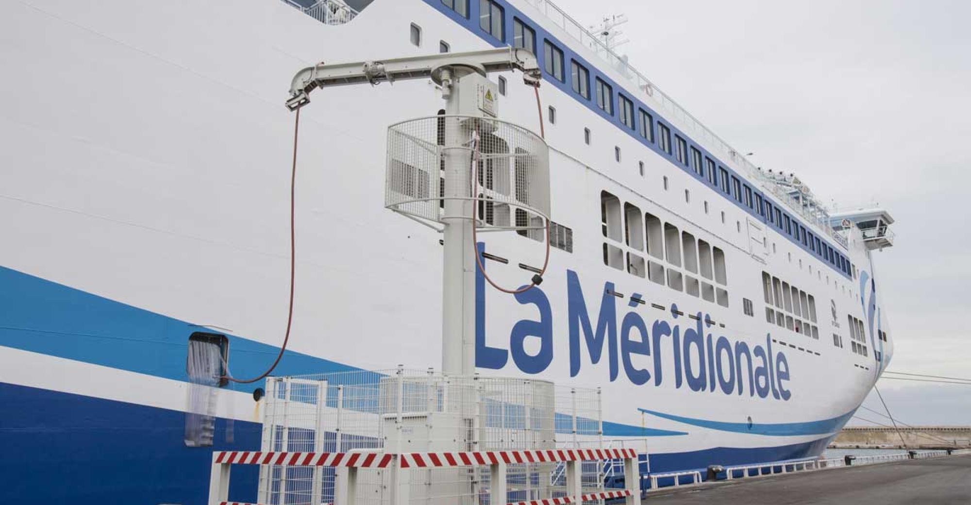 cenaq connexion electrique à quai à Marseille