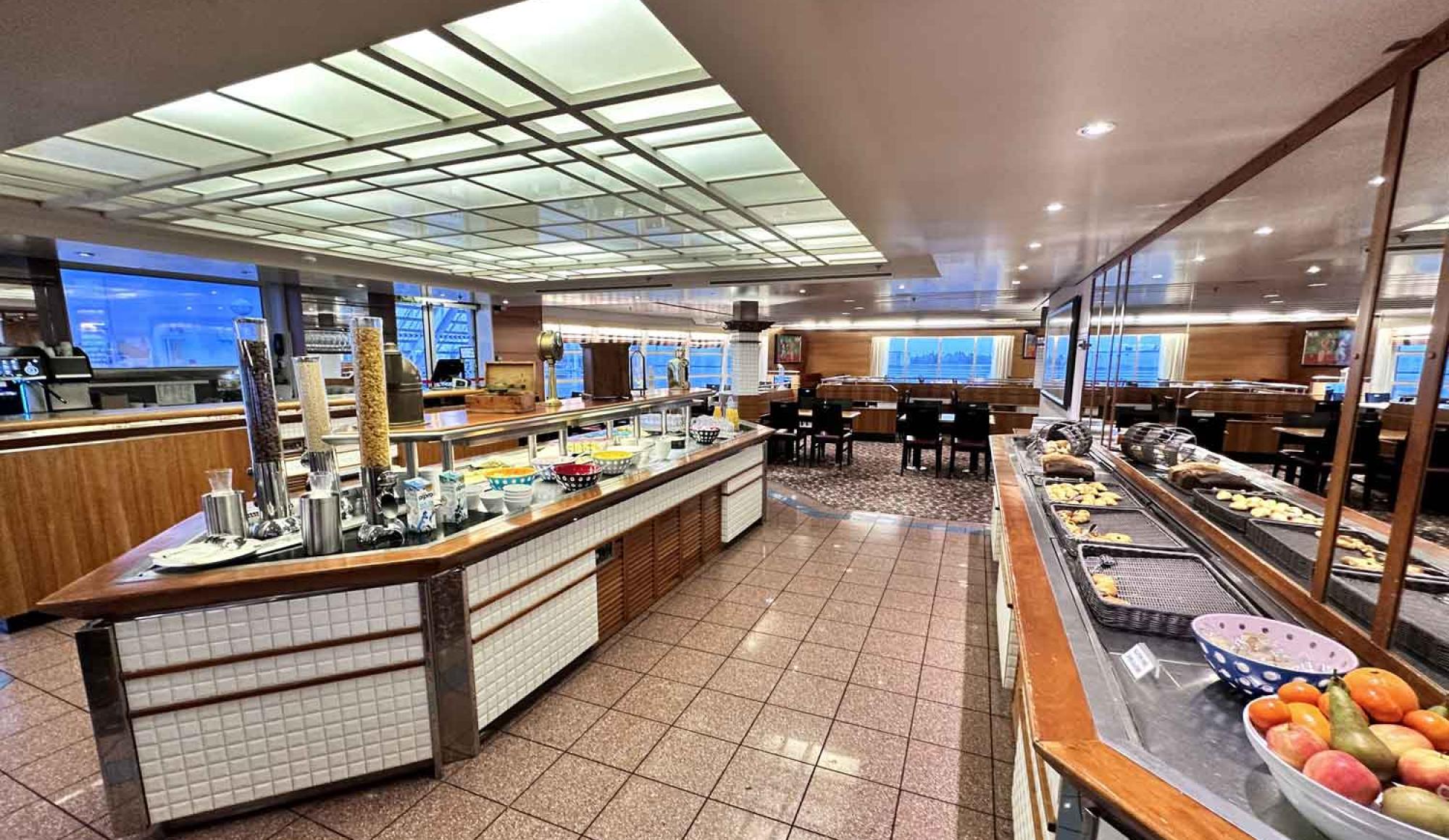 Self service du restaurant