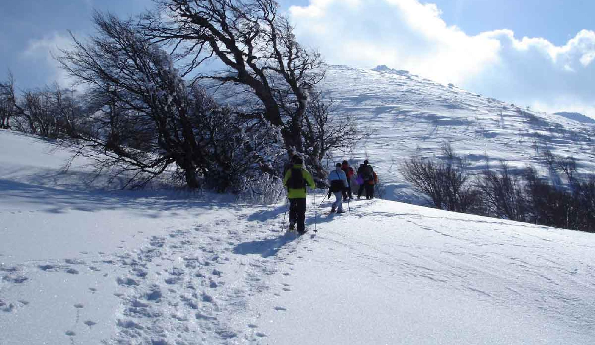 Promenade en raquettes en Corse